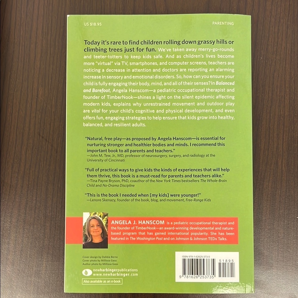 Balanced and Barefoot Book by Angela J. Hanscom - Picture 2 of 2